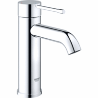 GROHE Essence New Wastafelkraan Opbouw - uitloop 11.6cm - S-size - waste push-open - chroom 23797001