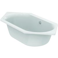 Ideal Standard Connect Air inbouwbad duo 190x90cm acryl zeshoekig wit zonder potenset E106901