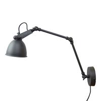 Urban interiors Wandlamp Desky Ø12cm. vintage black