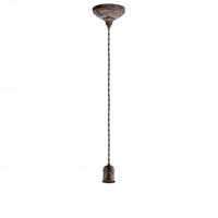 Eglo Bruin gevlamde hanglamp Yorth pendel 32535