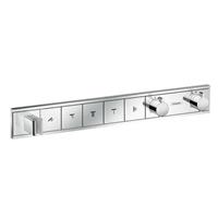 hansgrohe Brausethermostat »RainSelect« Unterputz für 5 Verbraucher mit integriertem Brausehalter Chrom