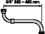 S-Auslauf 3/4 280-480mm ausziehbar 16630096 - Neoperl