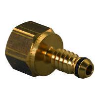 Uponor S-Press afperskoppeling - binnendraad x klem - 1/2" x 20mm