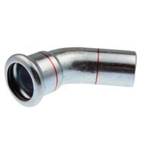 Vsh Fabrieken Xpr Carbon elbow 45 deg. fø 54