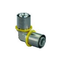 Uponor MLC-G gas persknie 90� - pers x pers - 25mm x 25mm