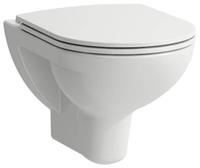 Laufen PRO Wand-WC, Tiefspüler, spülrandlos, Farbe: Weiß mit LCC - H8209604000001