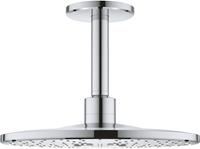 Grohe Rainshower 310 SmartActive Kopfbrauseset Deckenauslass 142 mm, 2 Strahlarten, Farbe: Chrom - 26477000