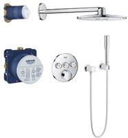 Regendoucheset Inbouw Grohe Smartcontrol 31cm Rond Chroom Mengkraan Handdouche