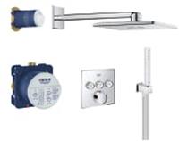 Regendoucheset Inbouw Grohe Smartcontrol 31cm Vierkant Chroom Mengkraan Handdouche