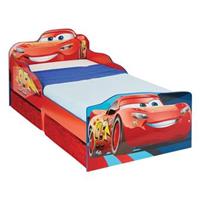 WORLDS APART Kinderbett Cars 3, mit 2 Schubladen, 70 x 140 cm rot