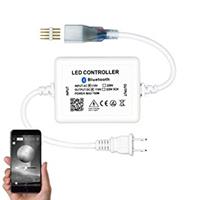 Qualedy LED Dimmer voor Led Strip 230 volt - Enkele kleur - App/Bluetooth