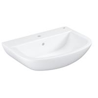 GROHE Waschbecken Bau Keramik, 65 cm, halbrund