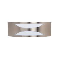 BSE LED Tuinverlichting - Buitenlamp - Manipu 3 - Wand - RVS - E27 - Vierkant