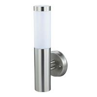 BSE LED Tuinverlichting - Buitenlamp - Laurea 2 - Wand - RVS - E27 - Rond