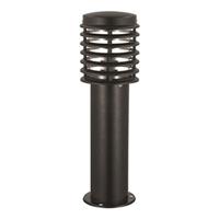 BSE LED Tuinverlichting - Buitenlamp - Palm 3 - Staand - RVS Mat Zwart - E27 - Rond