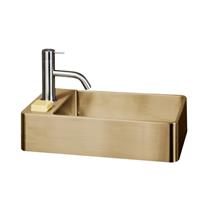 Dekker Fontein Lanesto Vanity 22x40x10 cm RVS Gold 