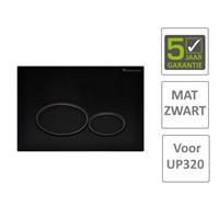Boss&wessing BWS Drukplaat Dismal TBV UP320 Mat Zwart