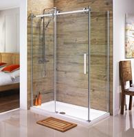 saniclear Supreme douchecabine rechthoek 110x90cm anti-kalk
