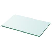 VidaXL Wandschap transparant 30x15 cm glas