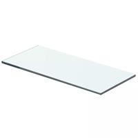 VidaXL Wandschap transparant 40x12 cm glas