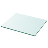 VidaXL Wandschap transparant 30x25 cm glas