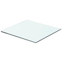 VidaXL Wandschap transparant 40x30 cm glas