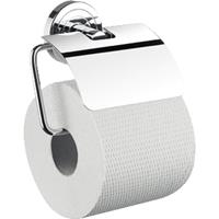 Emco Polo toiletrolhouder met klep chroom 070000100
