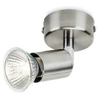 opbouwspot Limbali nikkel 50W