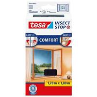 tesa Fliegengitter COMFORT für Fenster, 1,30 m x 1,50 m