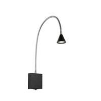 Lucide BUDDY - Bedlamp - LED - 1x4W 4000K - Zwart