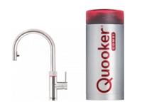 Quooker Flex Kokendwaterkraan met Combi+ Reservoir 22+XRVS, RVS