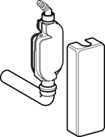 Geberit surface-mounted trap