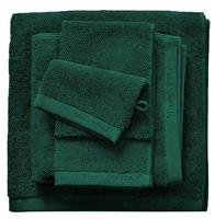 Marc O'Polo Timeless Tone Uni Pine Green-6 x Gastendoekjes (30 x 50 cm)