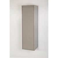 Hoge Kast New Future 120 Exclusive Line 120x35x35 Rechtsdraaiend Hoogglans Taupe 