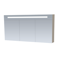 Saniclass Spiegelkast Double Face Exclusive Line 140cm Hoogglans Taupe