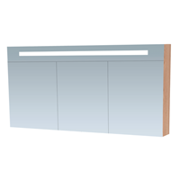 Saniclass Spiegelkast Double Face Exclusive Line 140cm Legno Calore