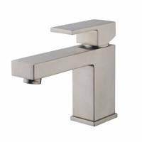 Aqua Splash Wastafel Mengkraan Ceres Square Vierkant RVS Look 