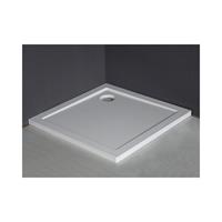 Aqua Splash Luxe Douchebak Vierkant 90X90X4 cm Wit 