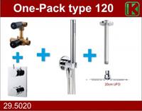 Aqua Splash One Pack Inbouwthermostaatset Type 120 