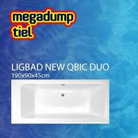 Aquaviva Ligbad New Qbic Duo 190X90X45 cm 