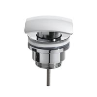 Aqua Splash Luxe Vierkante Clickwaste 5/4" Chroom 
