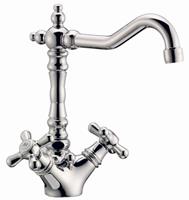 Huber Wastafelmengkraan  Croisette 28401HCA Chroom/Goud