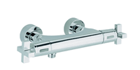 Cisal Barcelona Opbouw douche thermostatisch rvs BAT010102A