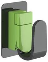 Cisal Kawa Inbouw bad/douchemengkraan KA.00210.03J Zwart/Groen