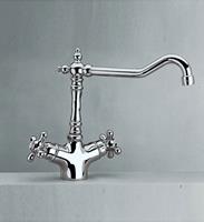 Huber Thermostatische Keukenkraan  Croisette RVS-look 18701HNS