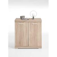 Leen Bakker Commode Bristol - eikenkleur - 80x90x50 cm