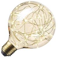 Calex Stars wireled globelamp LED goud 1,5W (vervangt 5W) grote fitting E27 125mm