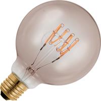 SPL globelamp flex spiraal LED filament goud 4,5W (vervangt 15W) grote fitting E27 95mm