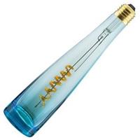 Bailey Spiraled BottLed Slim LED filament blauw 7W (vervangt 25W ) grote fitting E27
