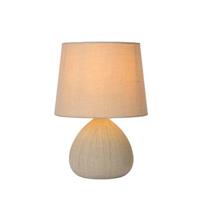 Lucide RAMZI - Tafellamp - Ø 18 cm - 1xE14 - Beige